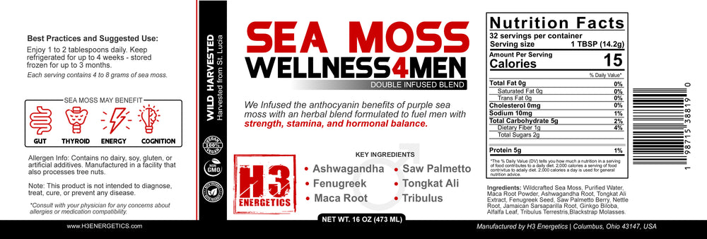 
                  
                    H3 Energetics Wellness 4 Men
                  
                